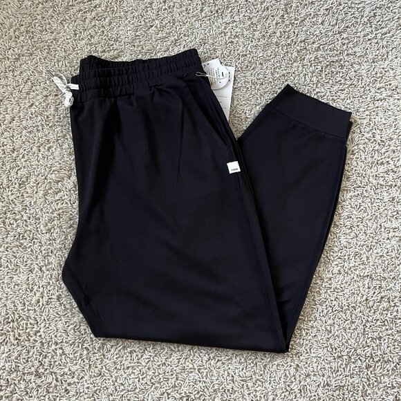 NWT Vuori Women's Performance Joggers Black Size XXL - Picture 2 of 4